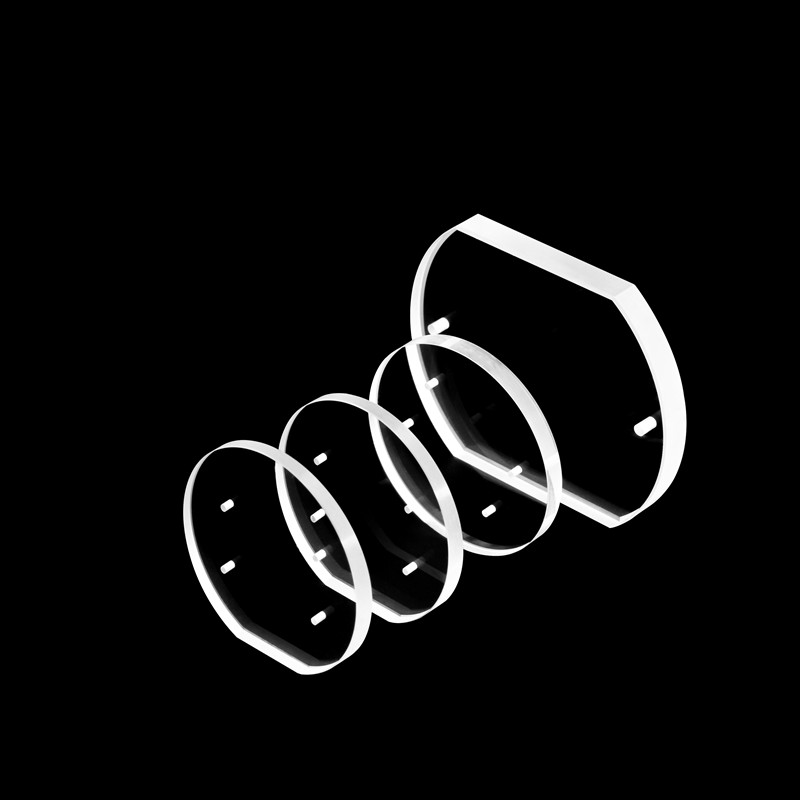 Lithium Fluoride(LiF)  round drilled windows