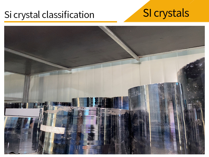 Cystal classification of silicon rectangular drilled windows