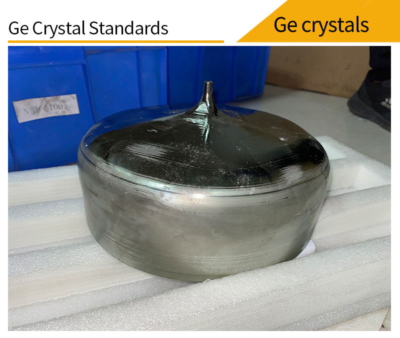 Cystal classification of germanium rectangular drilled windows