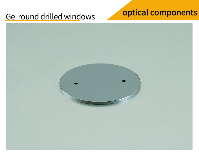 Pictures of germanium round drilled window