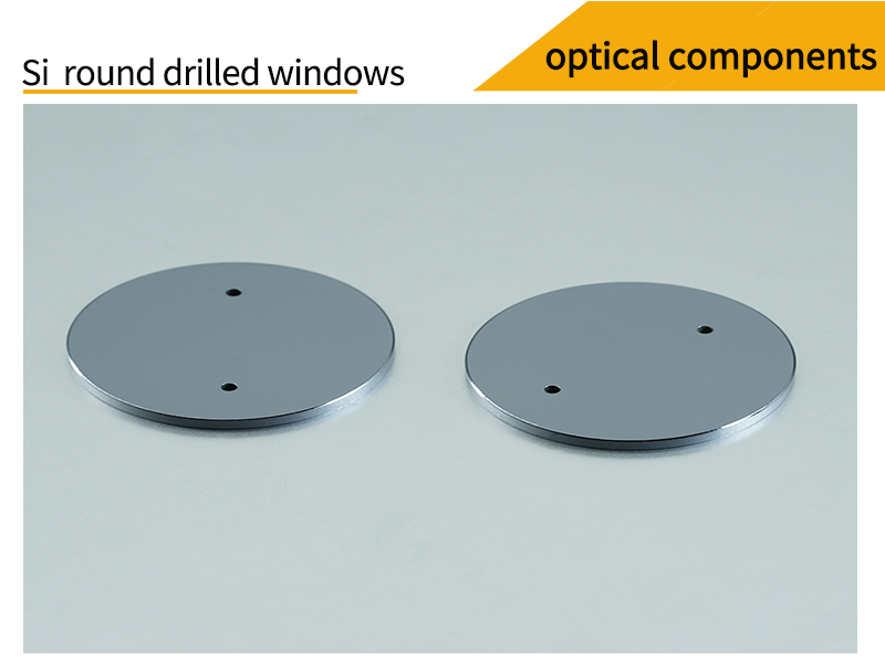 Pictures of silicon round drilled window