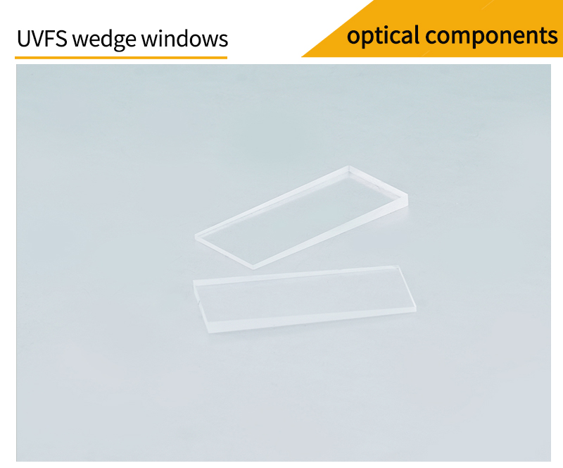 Pictures of fused silica wedger window