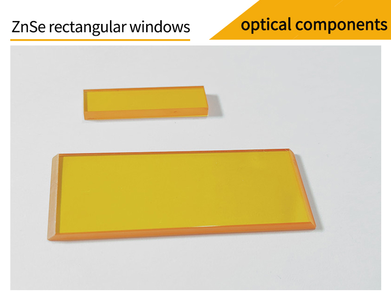 Pictures of zinc selenide rectangular windows