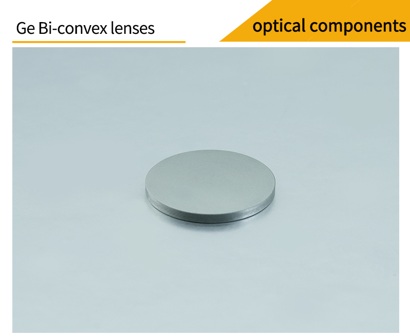 Pictures of germanium double-convex lenses
