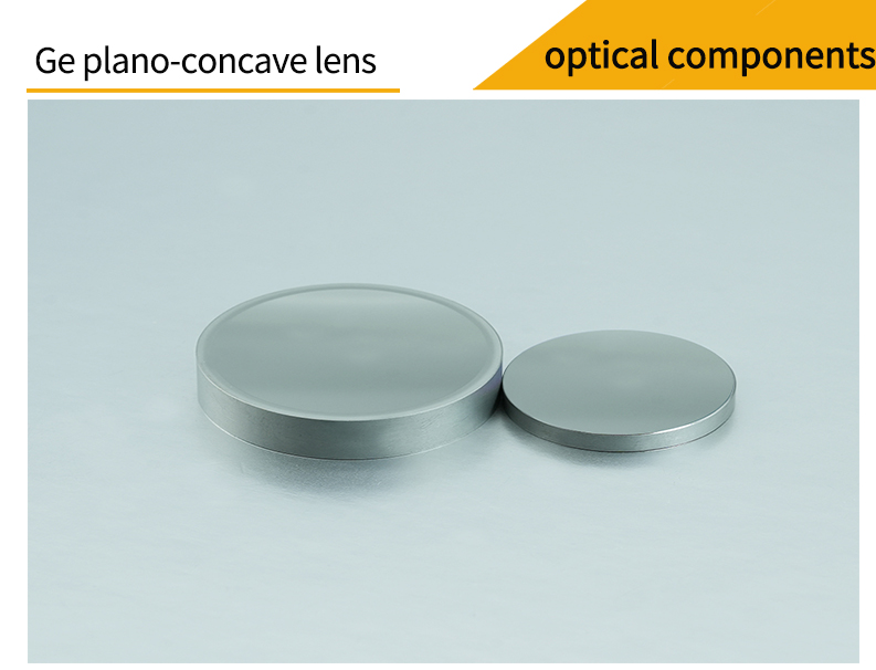 Pictures of germanium plano-concave lenses