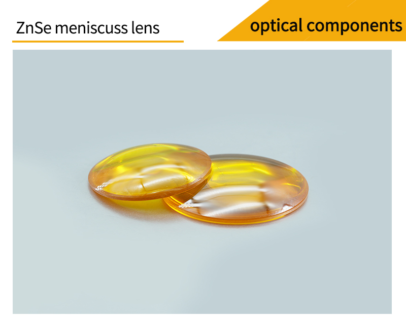 Pictures of zinc selenide meniscus lenses