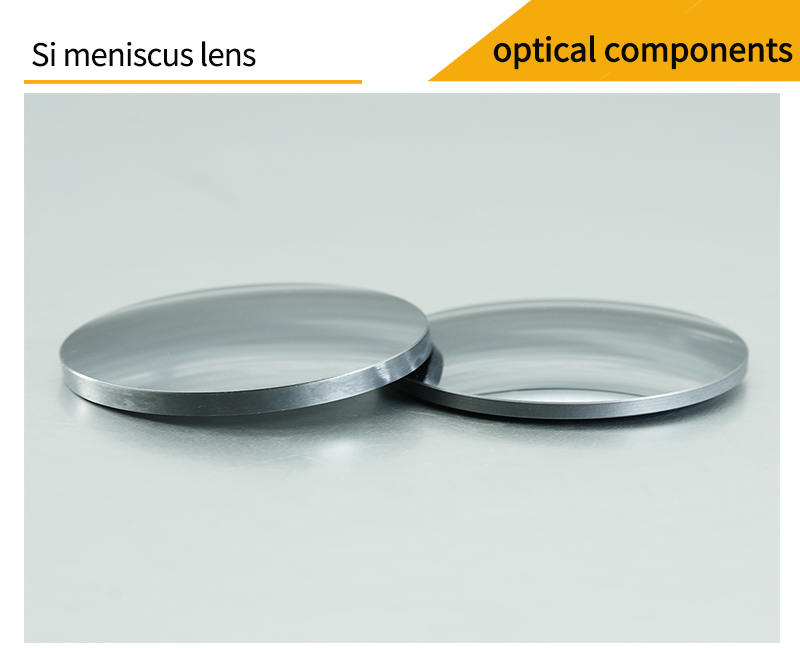 Pictures of silicon meniscus lenses