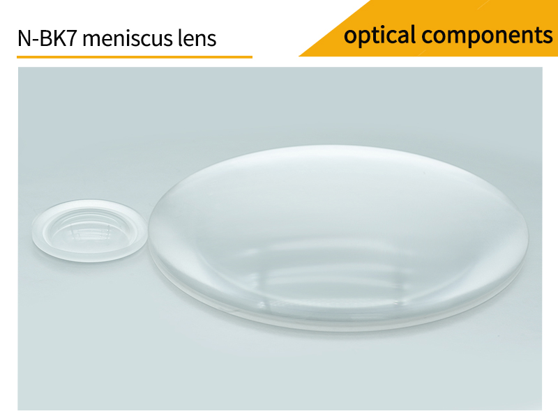 Pictures of N-BK7 meniscus lenses