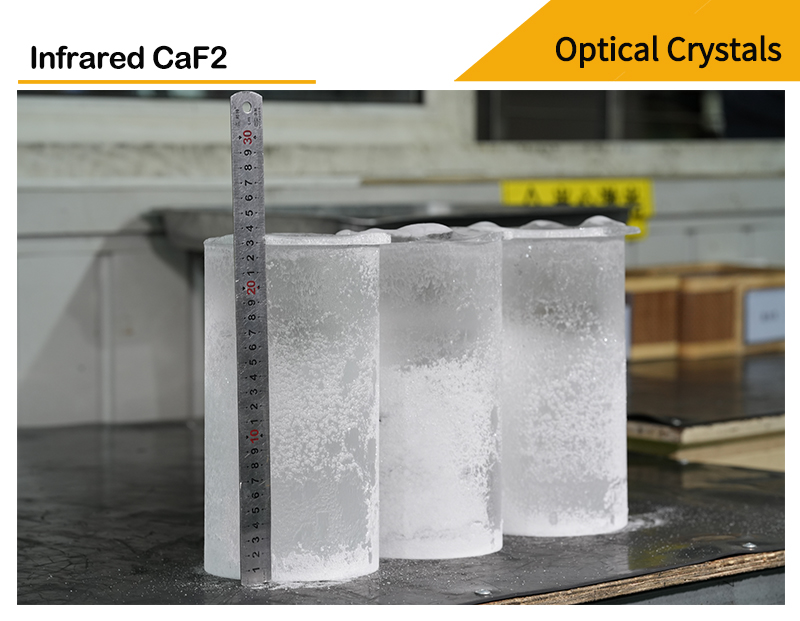 Pictures of infrared calcium fluoride