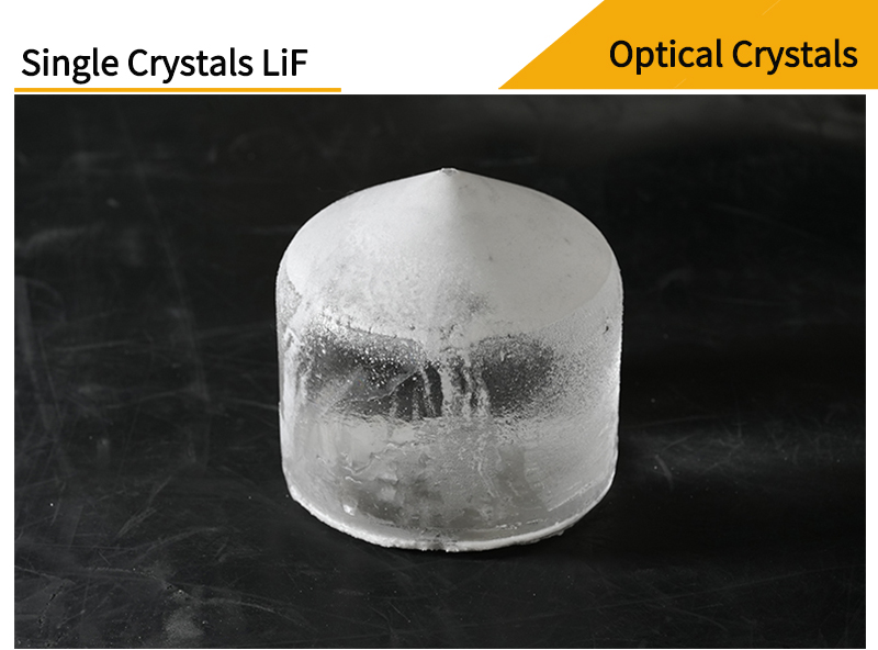 Pictures of single crystal lithium fluoride 