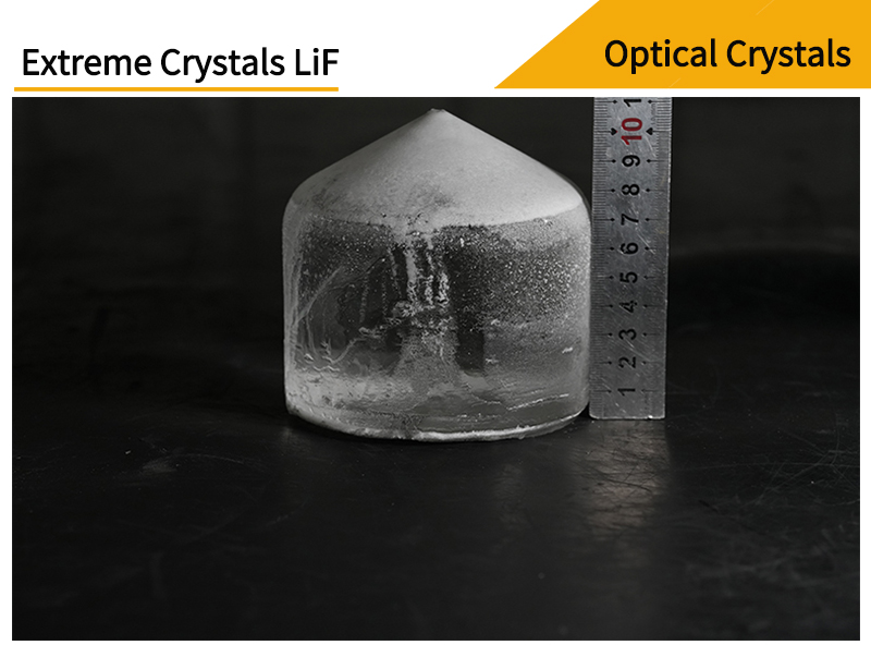Pictures of extreme crystal lithium fluoride 