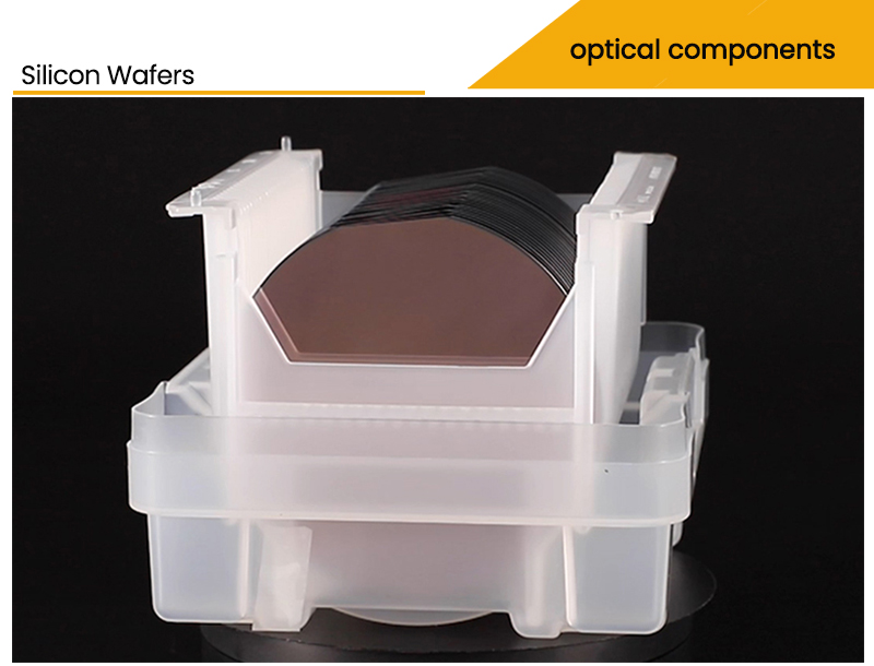 Pictures of silicon wafers
