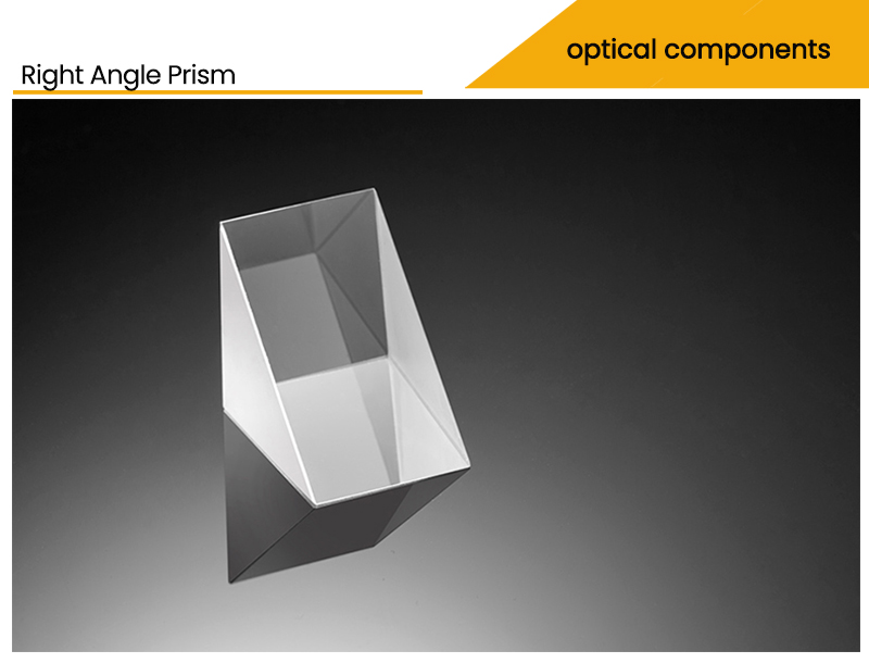Pictures of calcium fluoride right angle prism