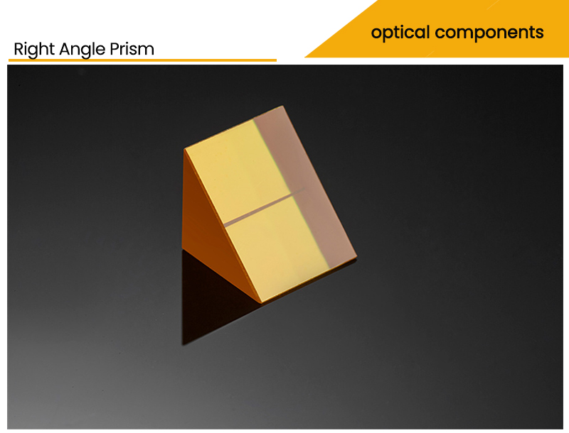 Pictures of zinc selenide right angle prism