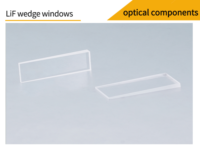 Pictures of lithium fluoride wedger window