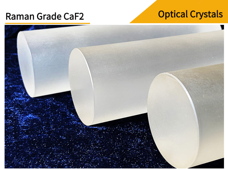 Pictures of raman grade calcium fluoride crystal 