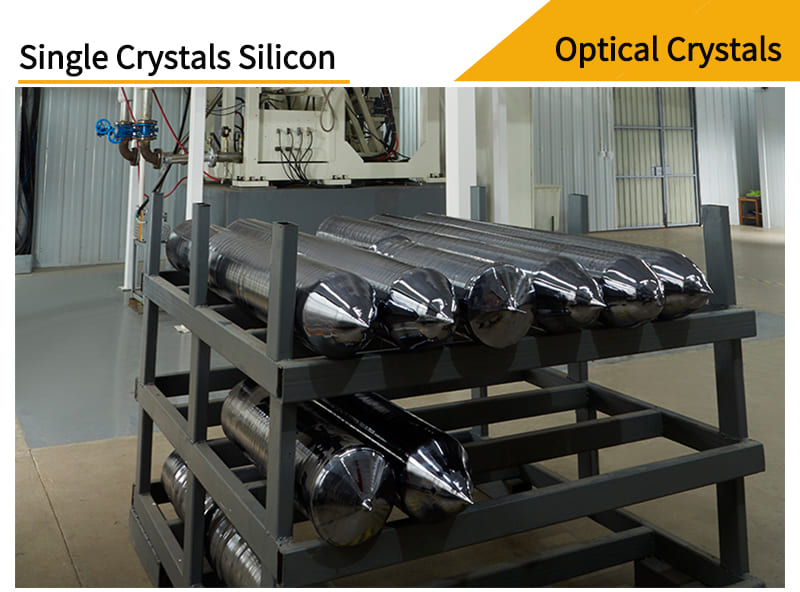 Pictures of single crystal silicon