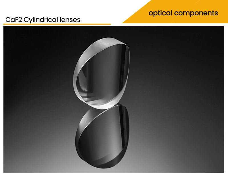 Pictures of calcium fluoride PCX cylindrical lenses